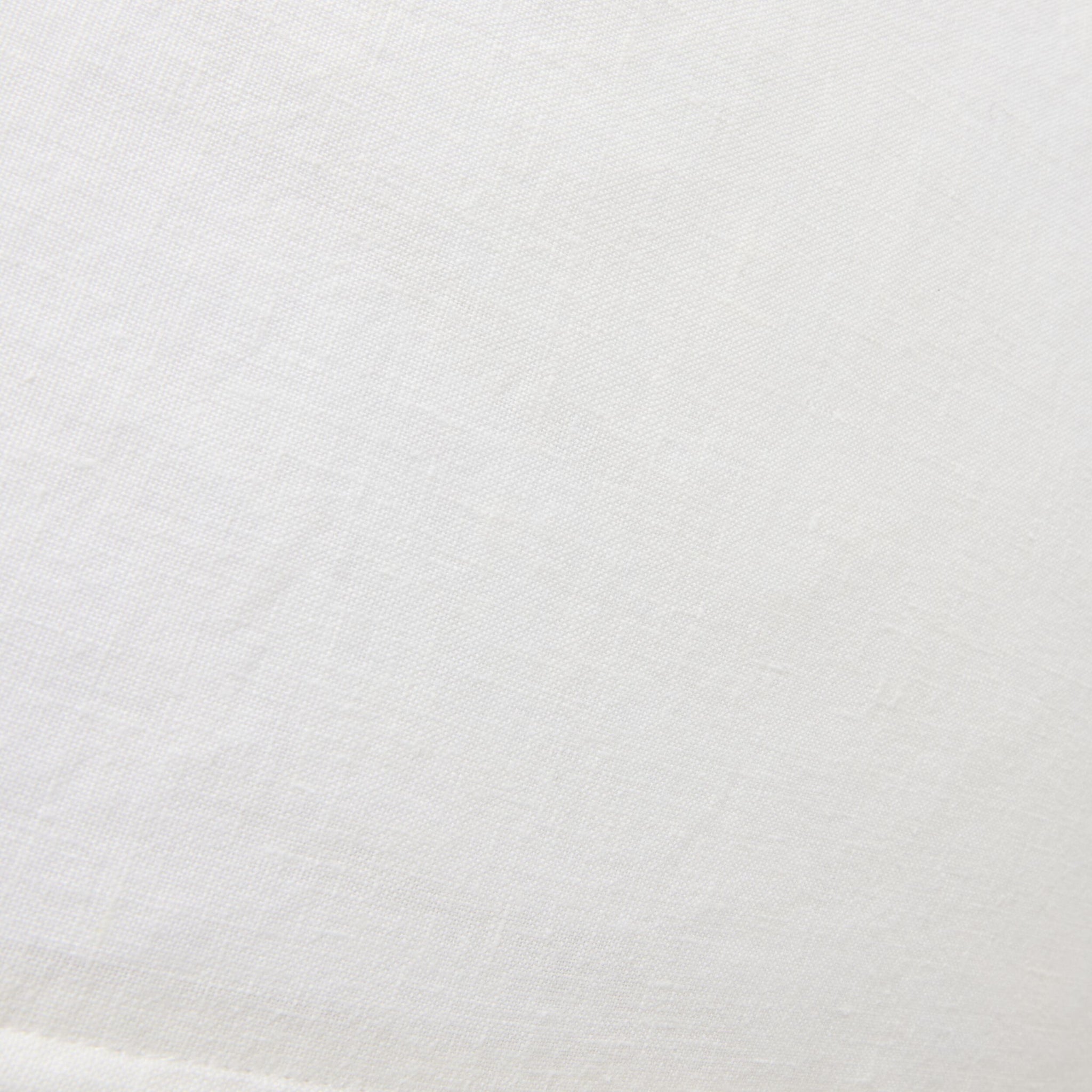 Hamptons French Linen Cushion Antique White 50x50cm