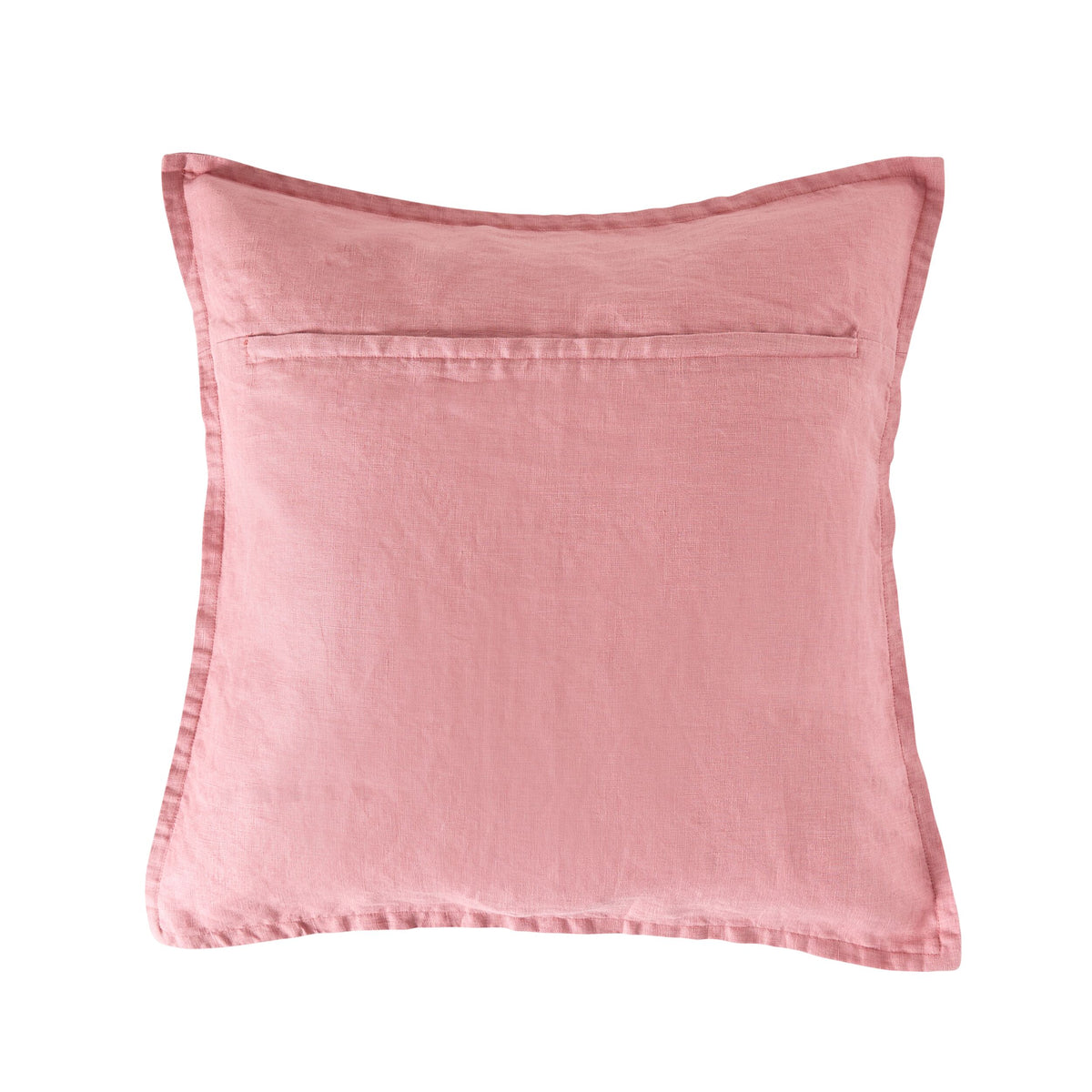 Hamptons French Linen Cushion Rose 50x50cm