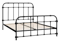 Manor Queen Bed Black