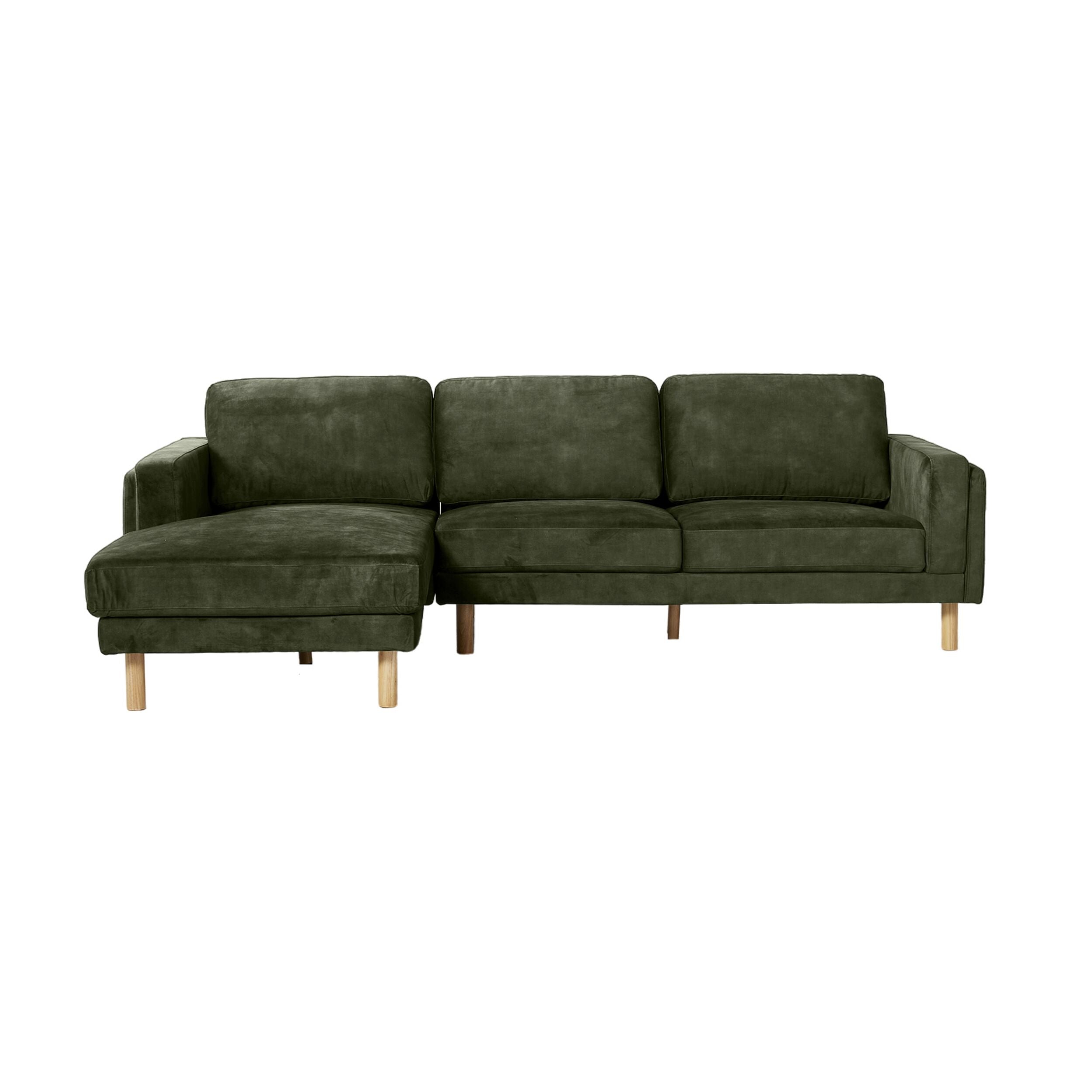 Finch 3 Seater LHS Chaise Haven Fennel