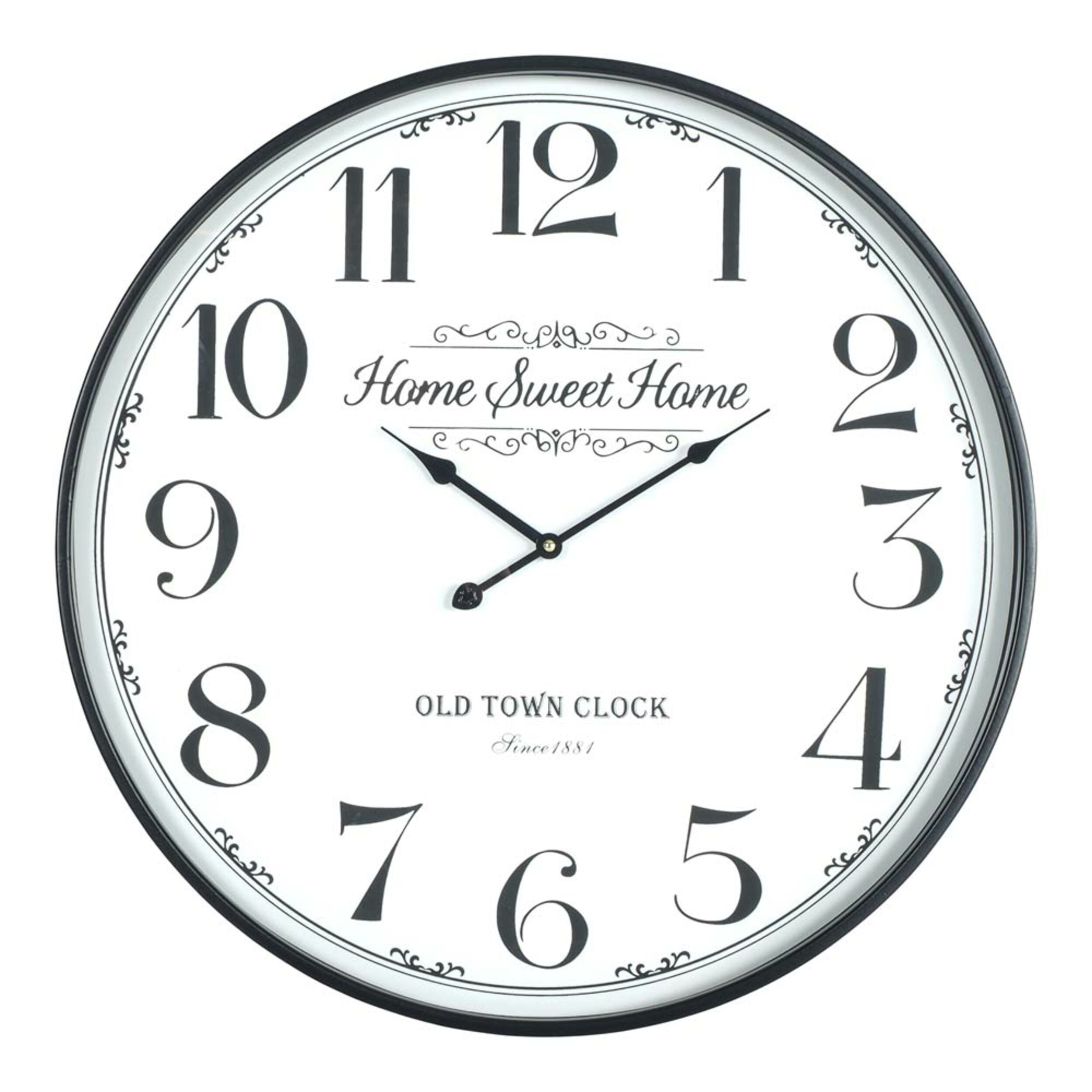 BeyondTime Home Sweet Home Clock 60cm