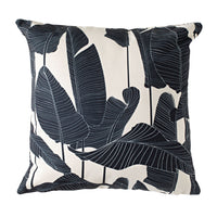 Aruba Outdoor Indoor Linea Night Leaf Cushion 50x50cm