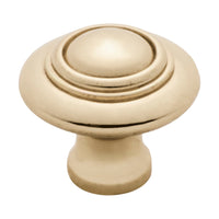 3662 Cupboard Knob Domed Polished Brass D25xP24mm