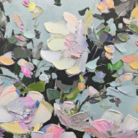 Secret Garden Framed Textured Print 120x160cm