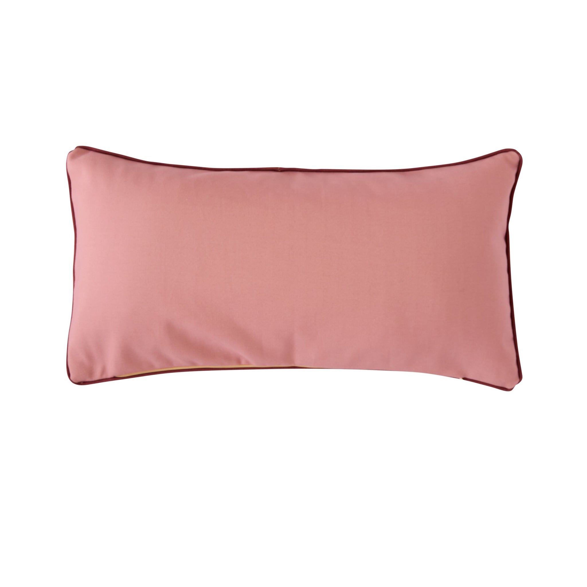 Aruba Outdoor Lumbar Cushion Berry Stripe 70x35cm