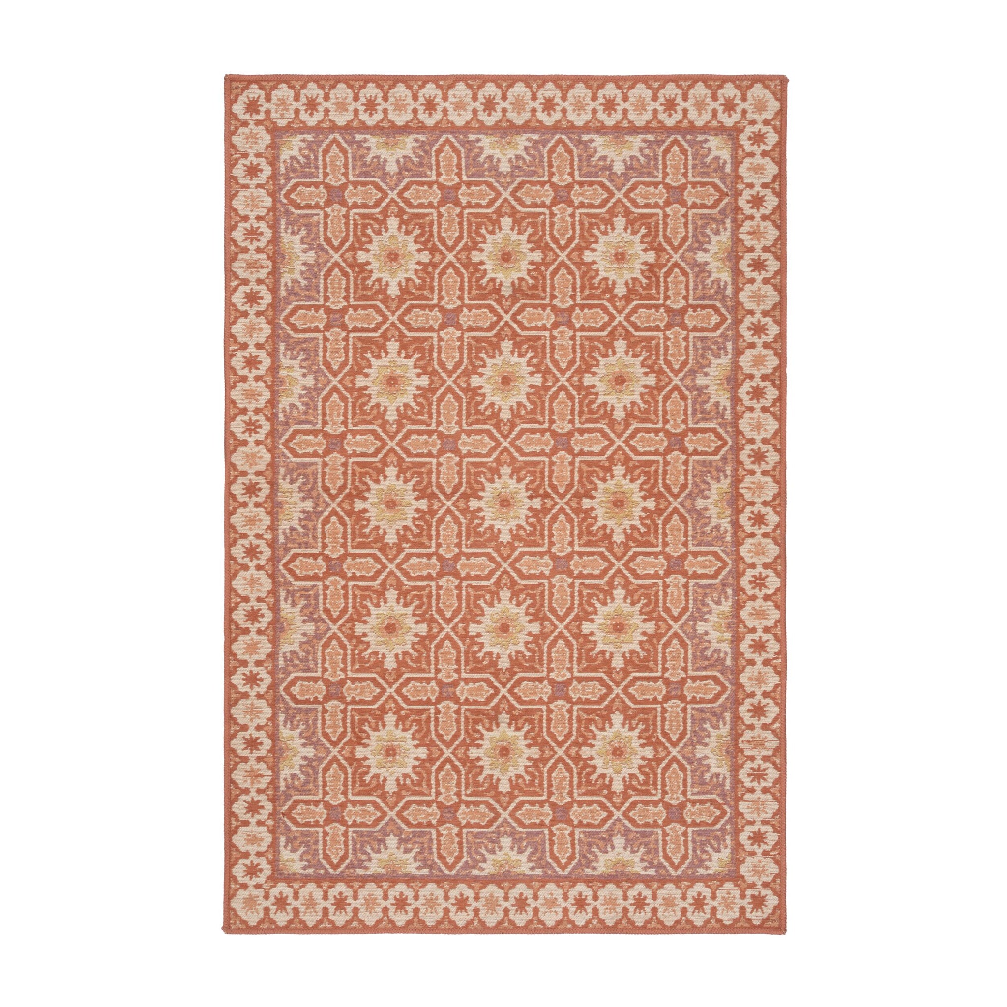 Mystic Loom Indoor Outdoor Rug Sunset Tile 100x150cm