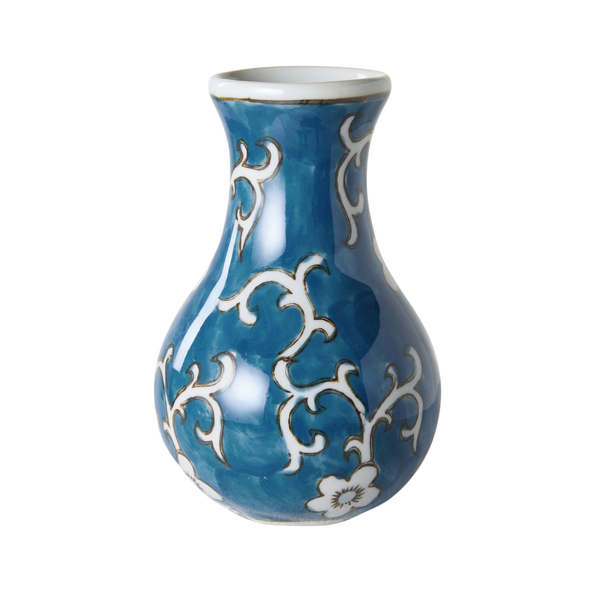 Celadon Alyssum Vine Bud Vase