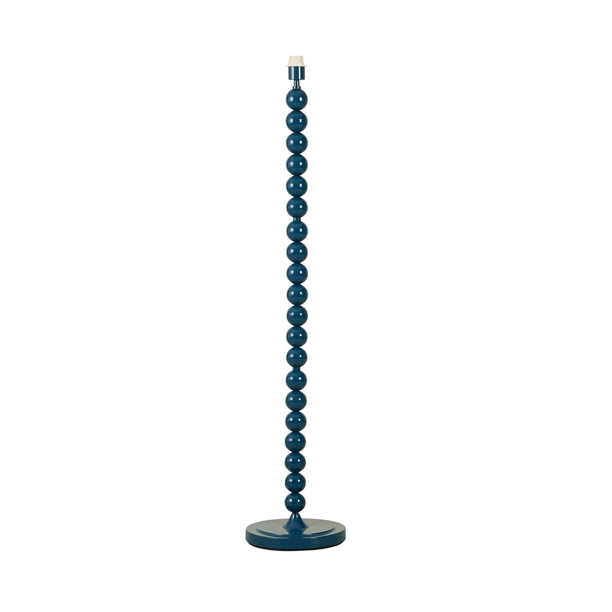 Carousel Metal Floor Lamp Base Blue 129cm