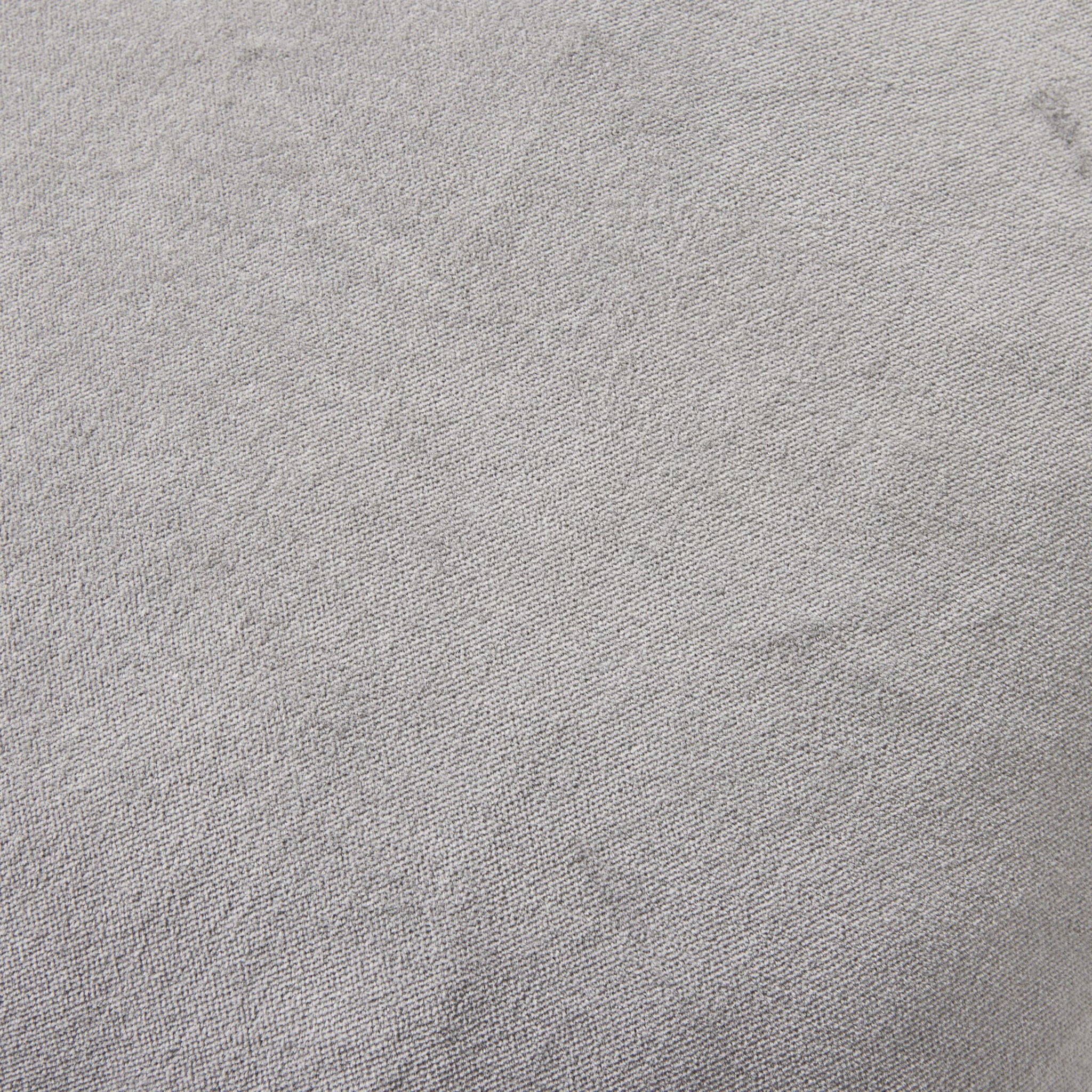 Hervey Cotton Velvet Cushion Fog 45x45cm