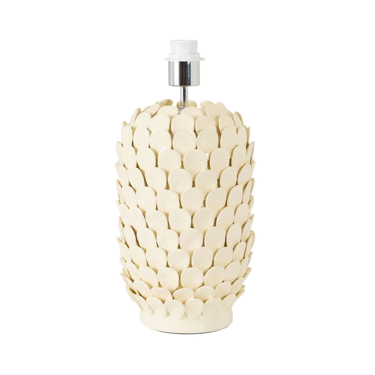 Seascale Table Lamp Ivory Base Only 21x30cm