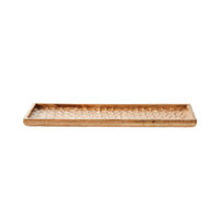 Moana Hammered Small Platter 56x20.5x2.5cm
