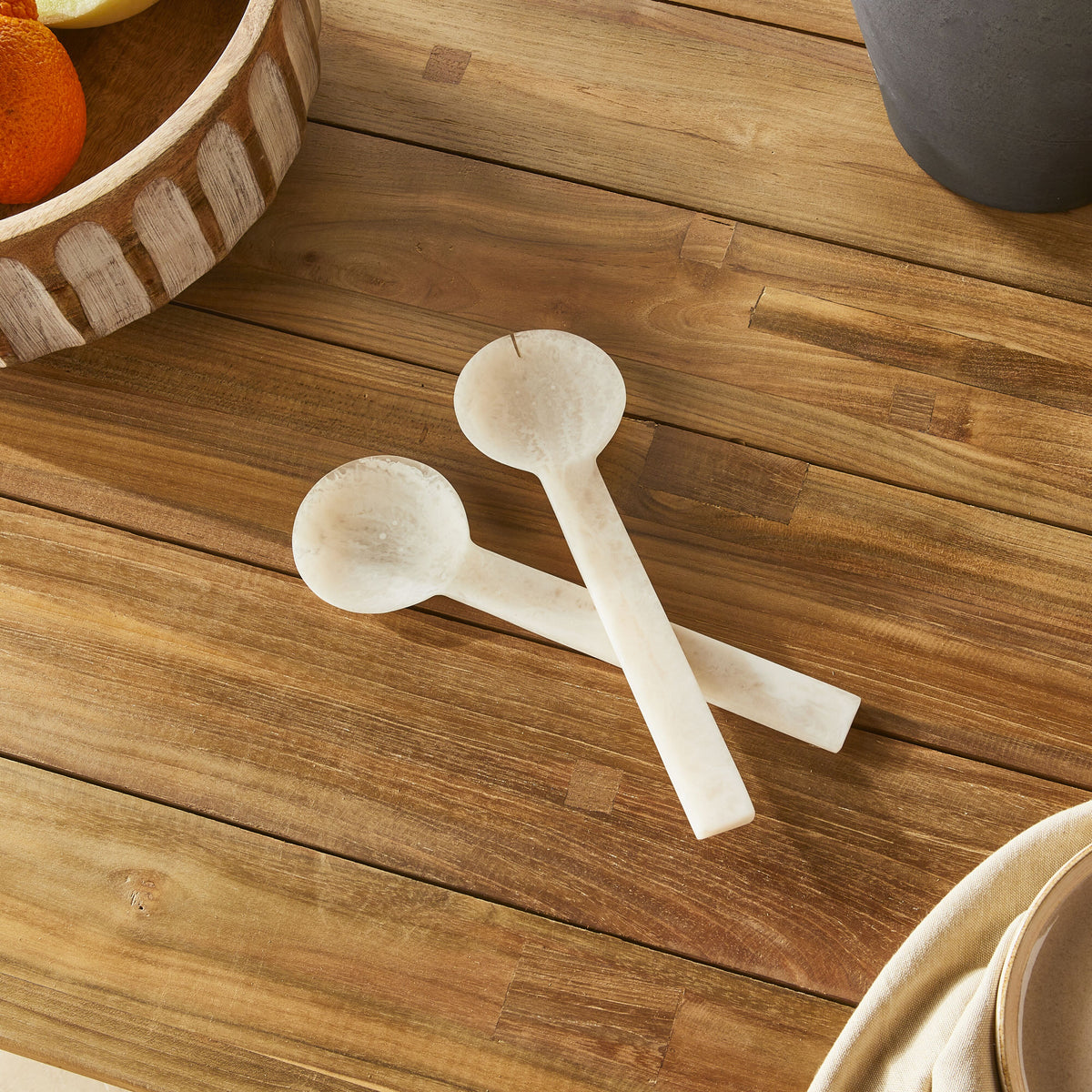 Poppi Salad Server Set of 2 Pearl Early Settler NZ