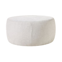 Tango Round Ottoman Large Noah Icy Grey