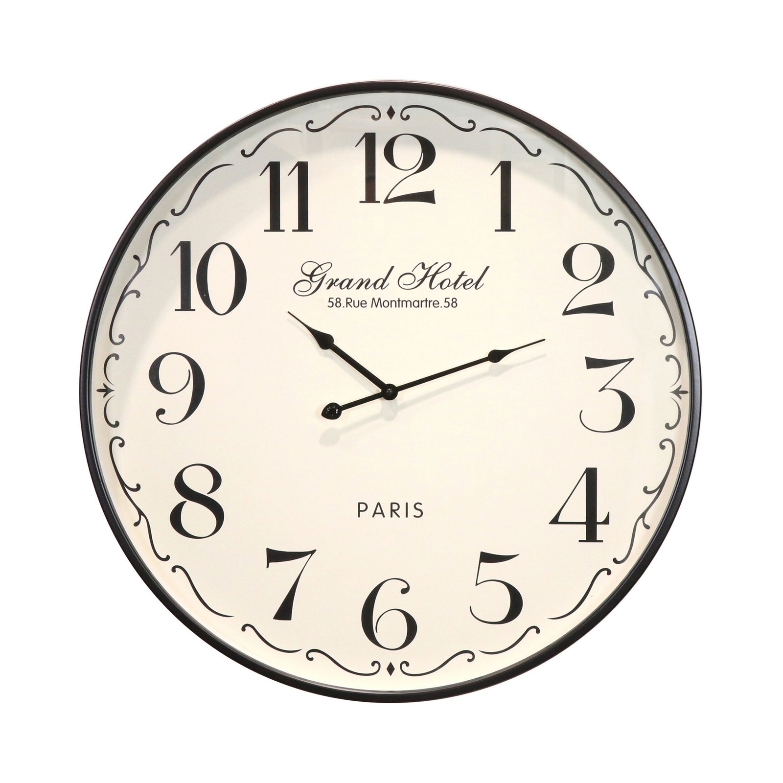 Grand Hotel Paris Wall Clock 60cm
