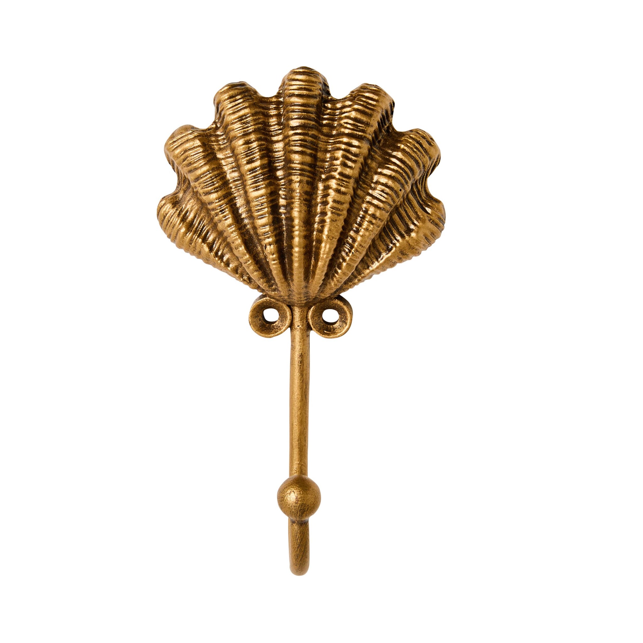 Brass Shell Hook