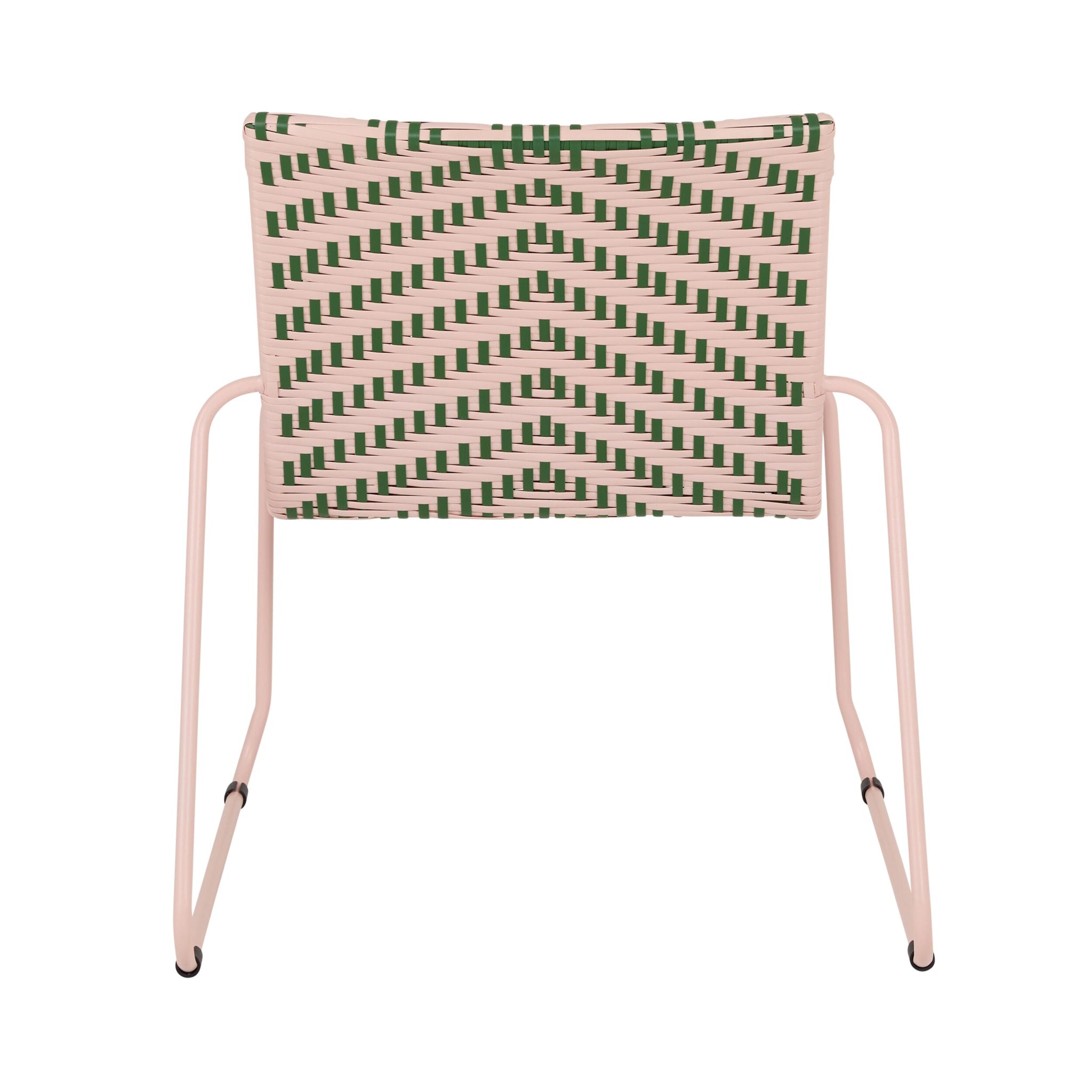 Maddie Occasional Chair Green/Pale Rose