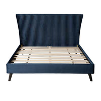 Pleat Bed Queen Midnight