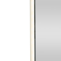 Bowen Arch LED Vanity Mirror Silver 60x80cm