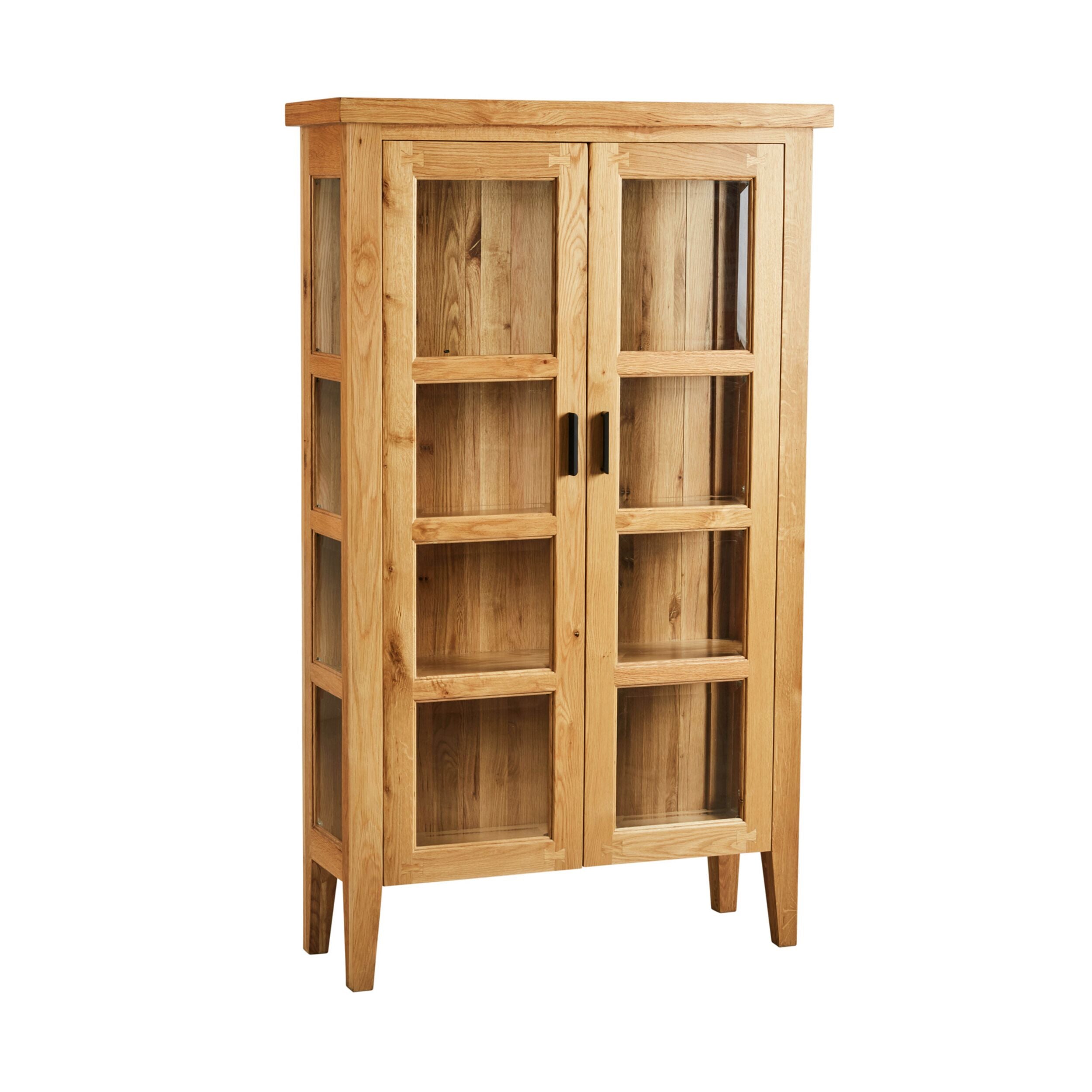 Oakdale 2 Door Display Cabinet 165 x 100cm