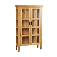 Oakdale 2 Door Display Cabinet 165 x 100cm