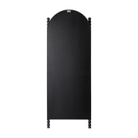 Orla Bobbin Floor Mirror Black