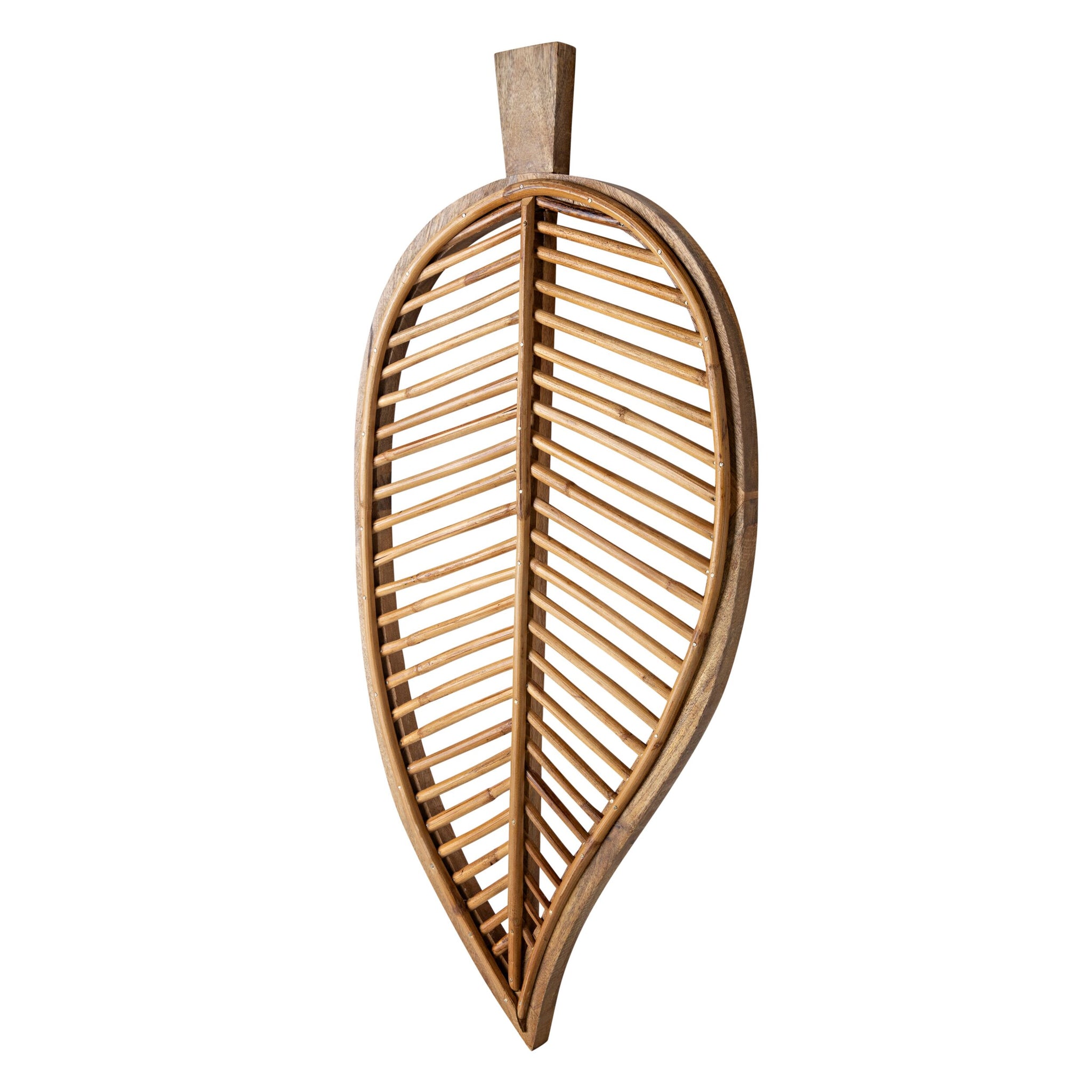 Bamboo Leaf Wall Hanging Small