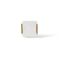 Ara Square Knob with Trim 4.5cm