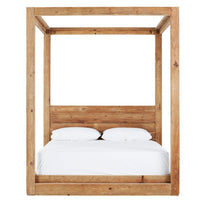 Kalise Reclaimed Timber 4 Poster Queen Bed