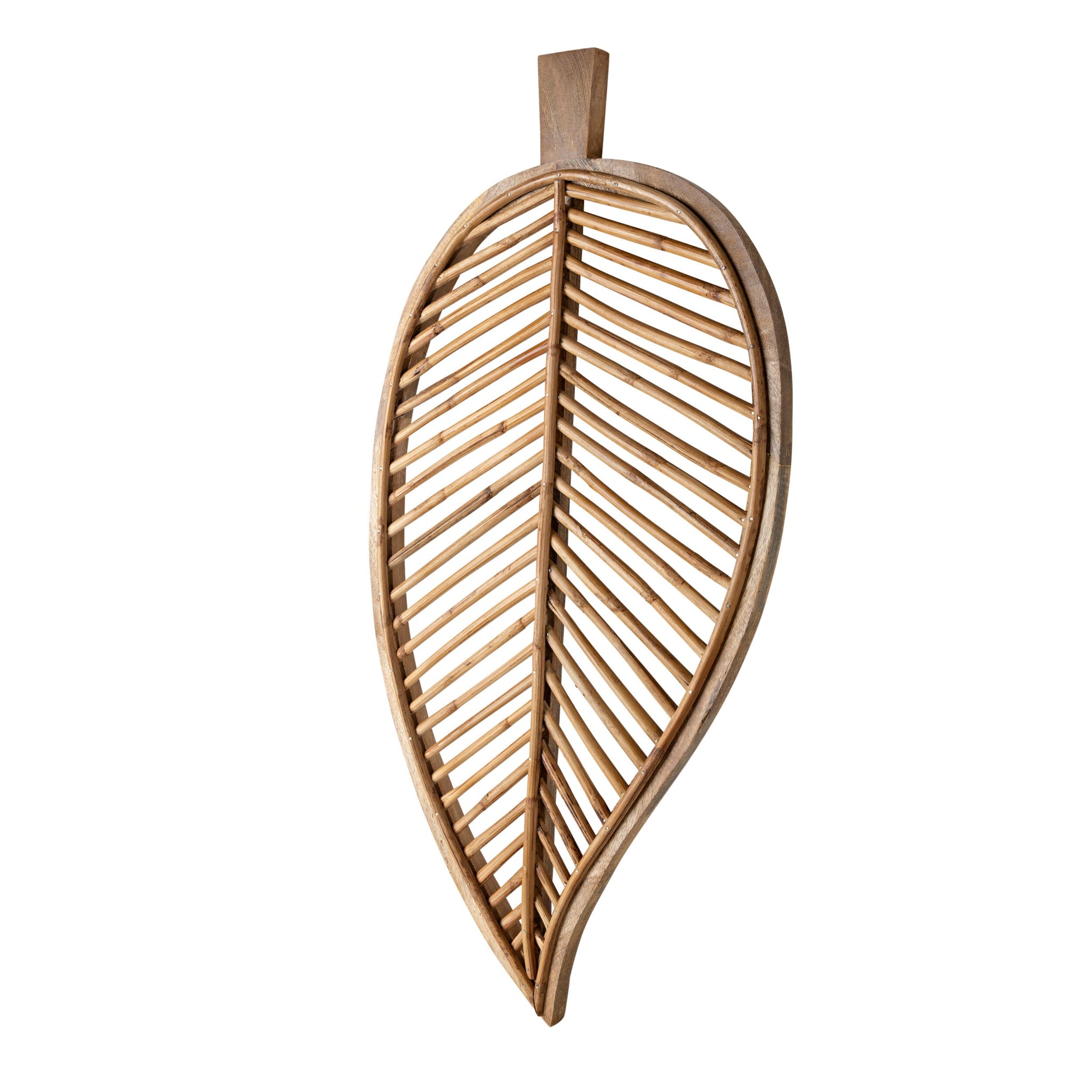 Bamboo Leaf Wall Hanging Large