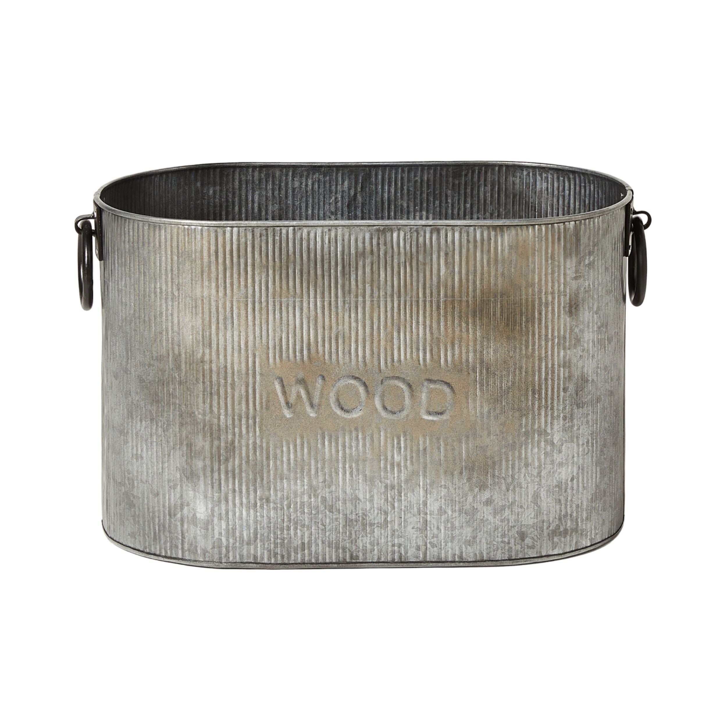 Fairford Oval Storage Bucket Large 50x31x32cm