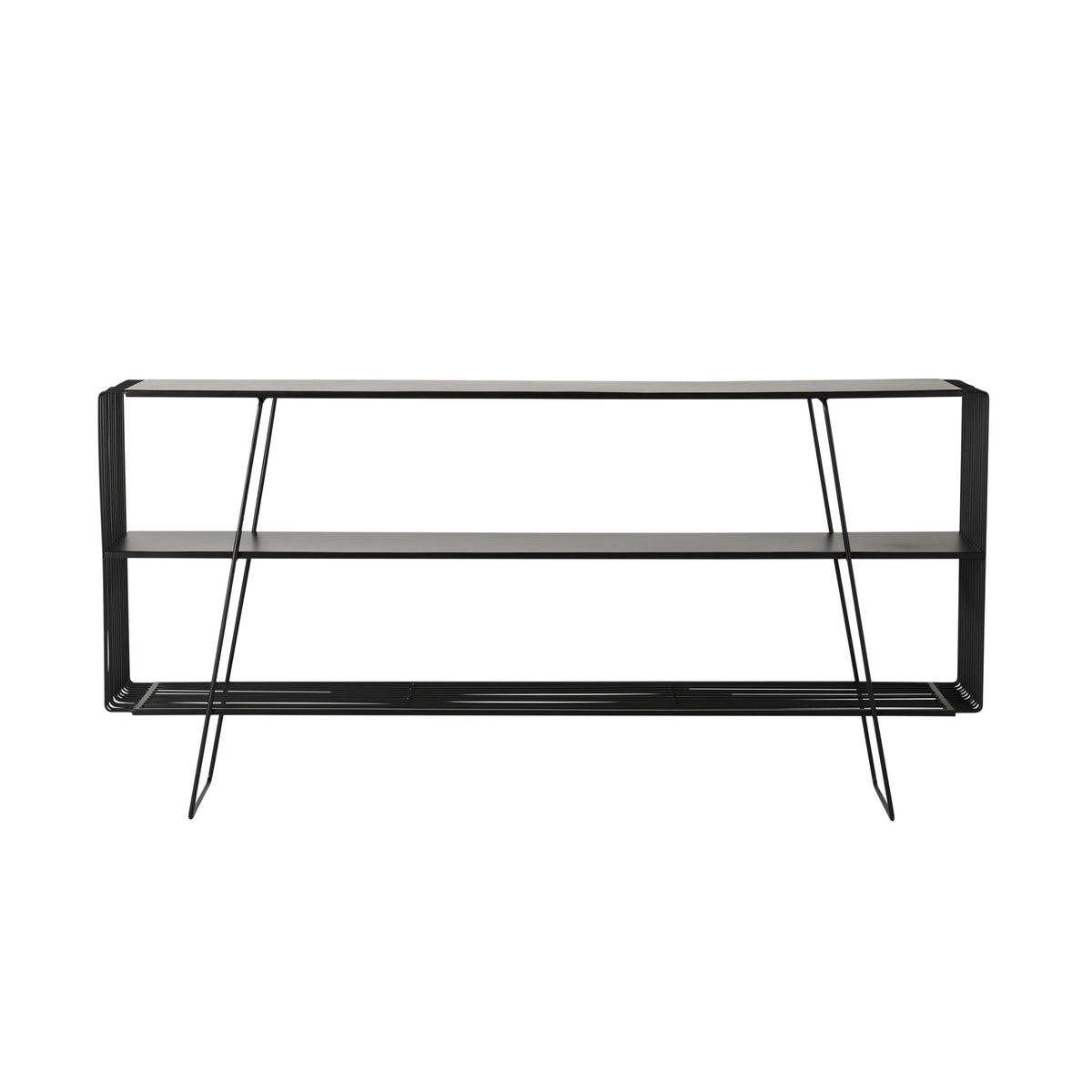 Hendrix 2 Tier Wide Shelving Unit 80 x 160cm