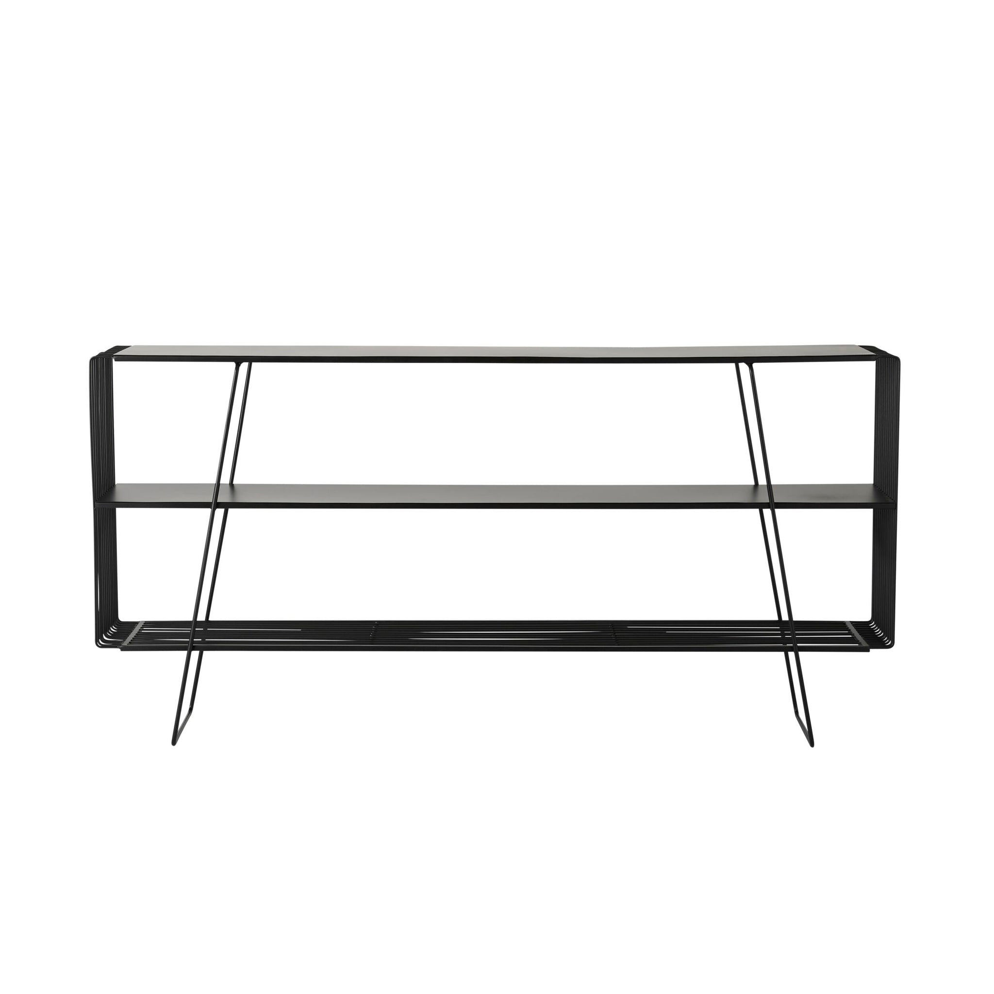Hendrix 2 Tier Wide Shelving Unit 80 x 160cm