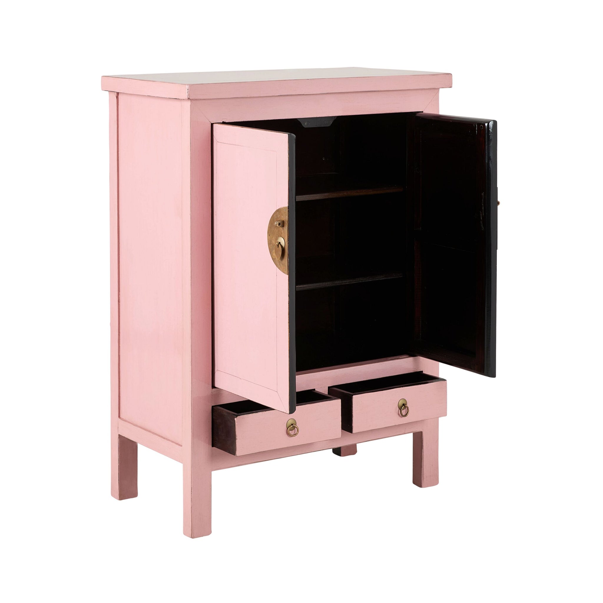 Sansha 2 Door & 2 Drawer Sideboard Blush Pink