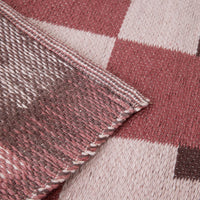 Amalfi Raisin Check Outdoor Rug 125x185cm