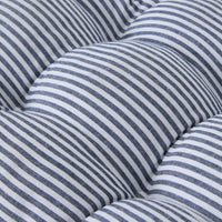 Marais Bench Seat Cushion 180cm Navy Stripe