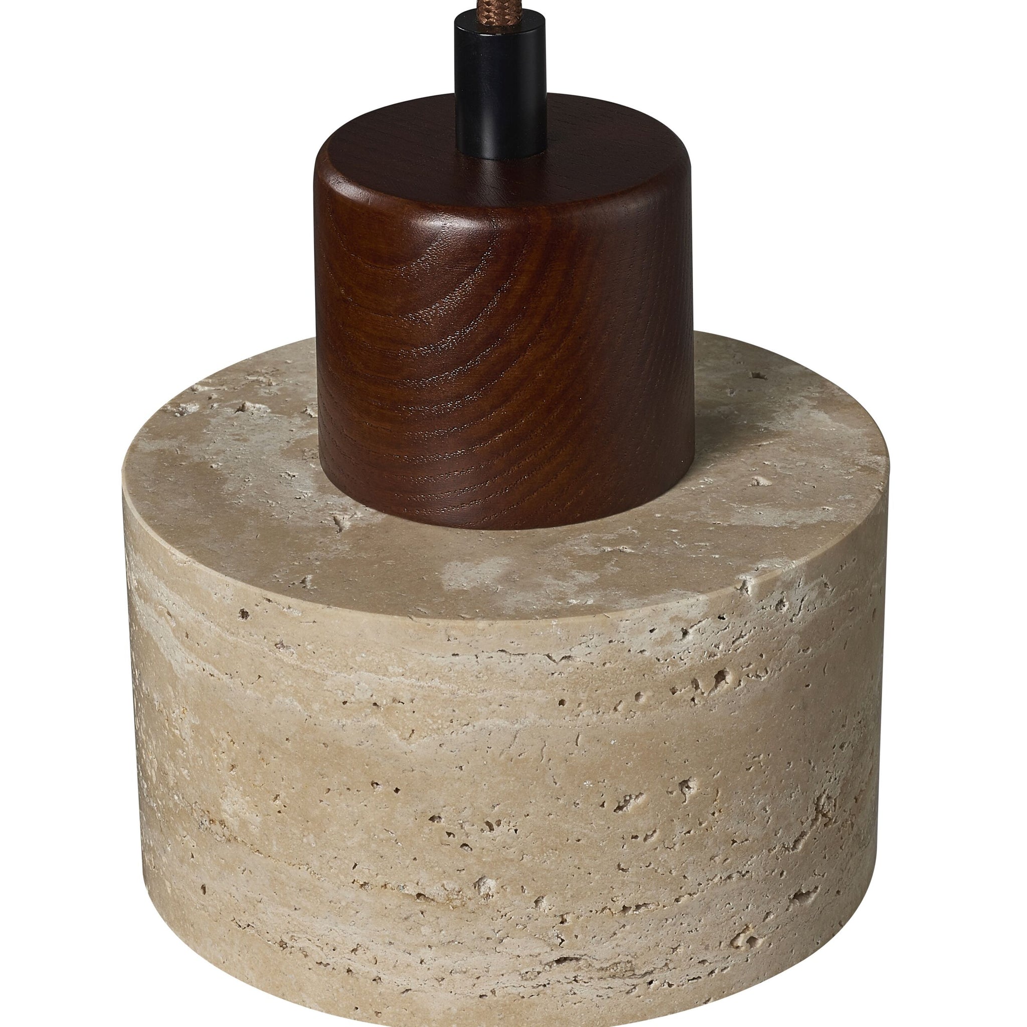 Rayla Travertine Pendant 12x18cm