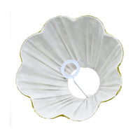 Loni Scallop Tapered Shade Citron Green 35cm