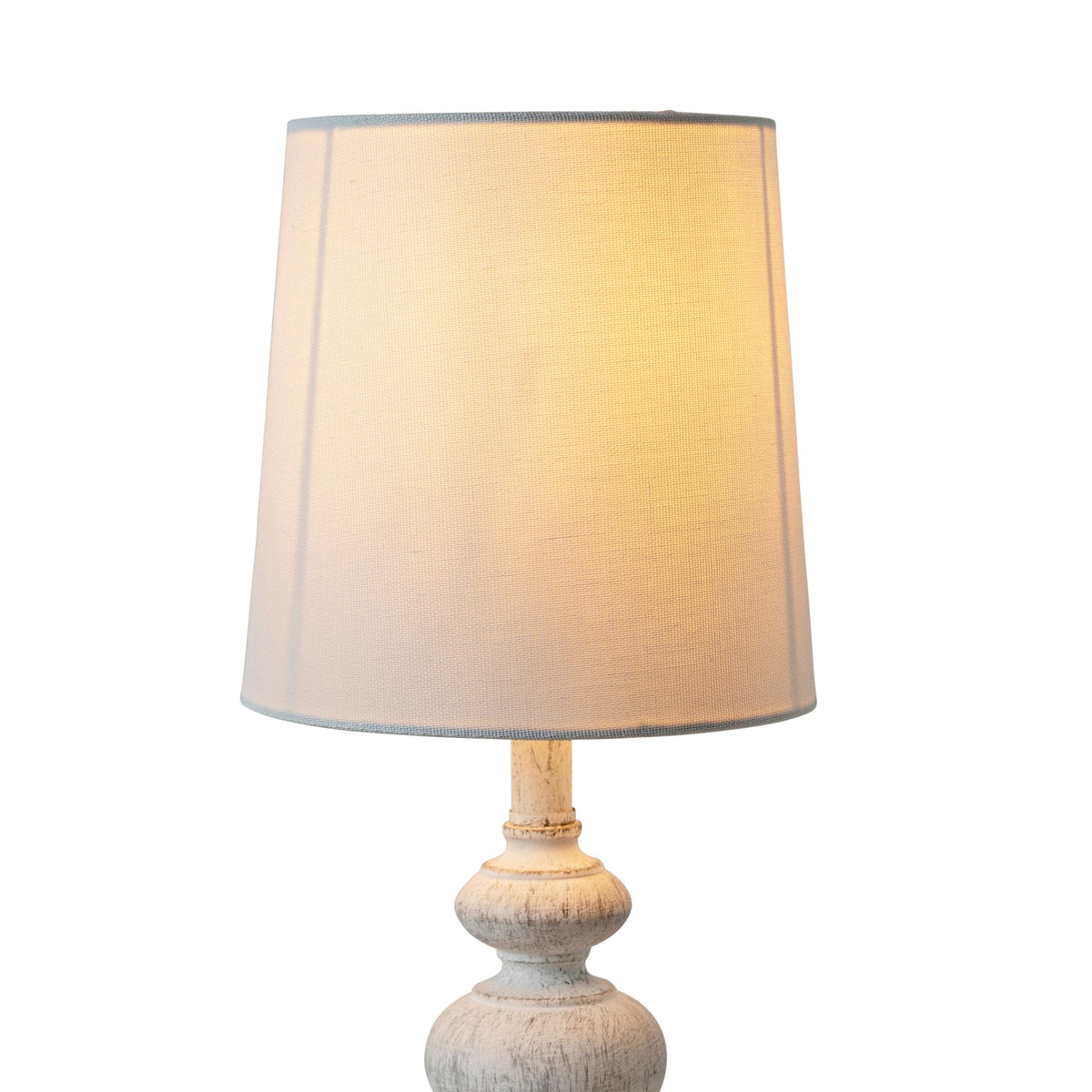 Peta White Table Lamp 40cm