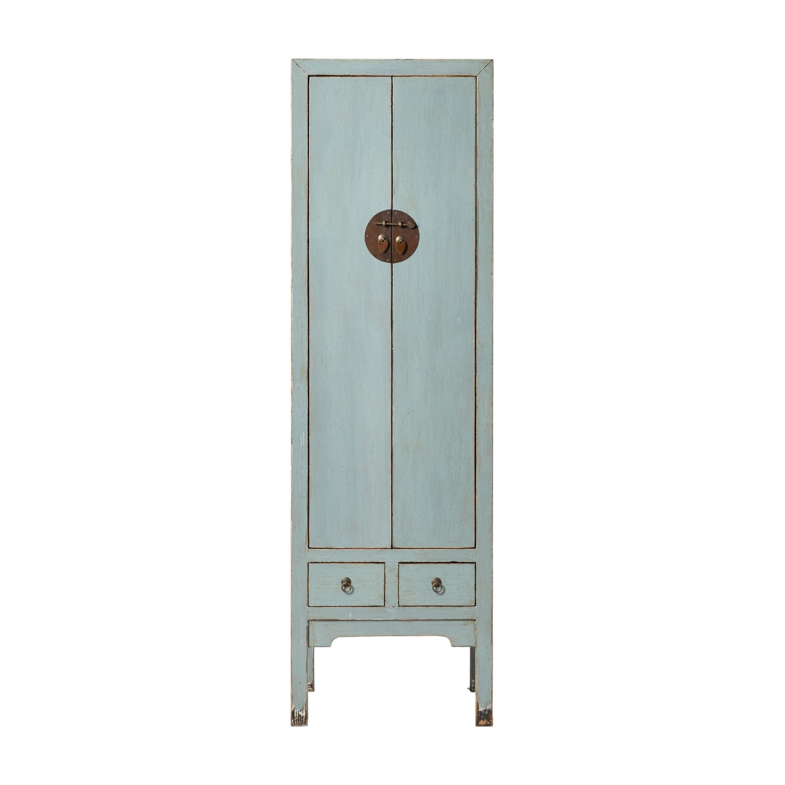 Sansha Narrow Wedding Cabinet Dove Grey