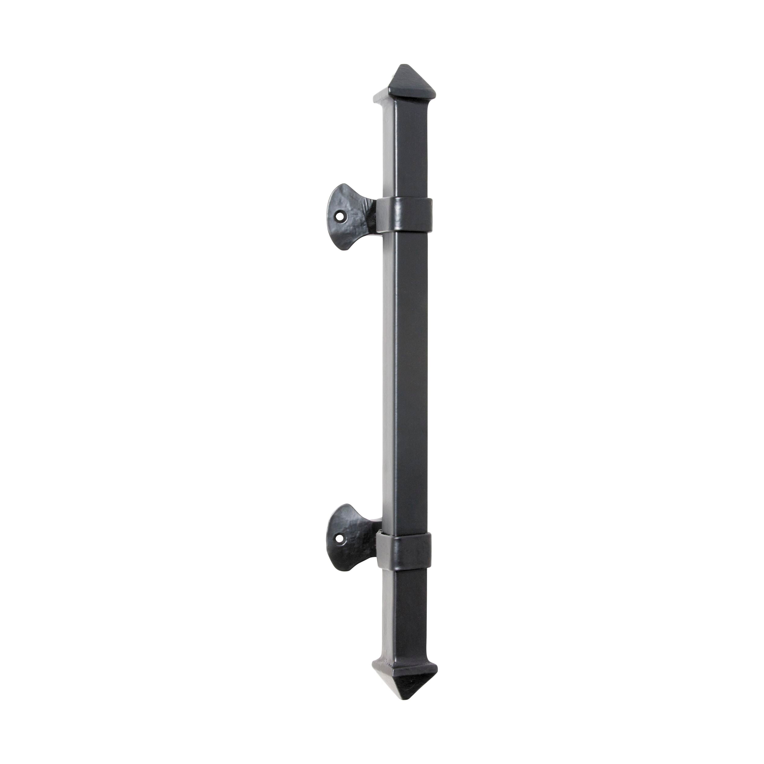 1924 Pull Handle Iron Square Matte Black H450xP62mm