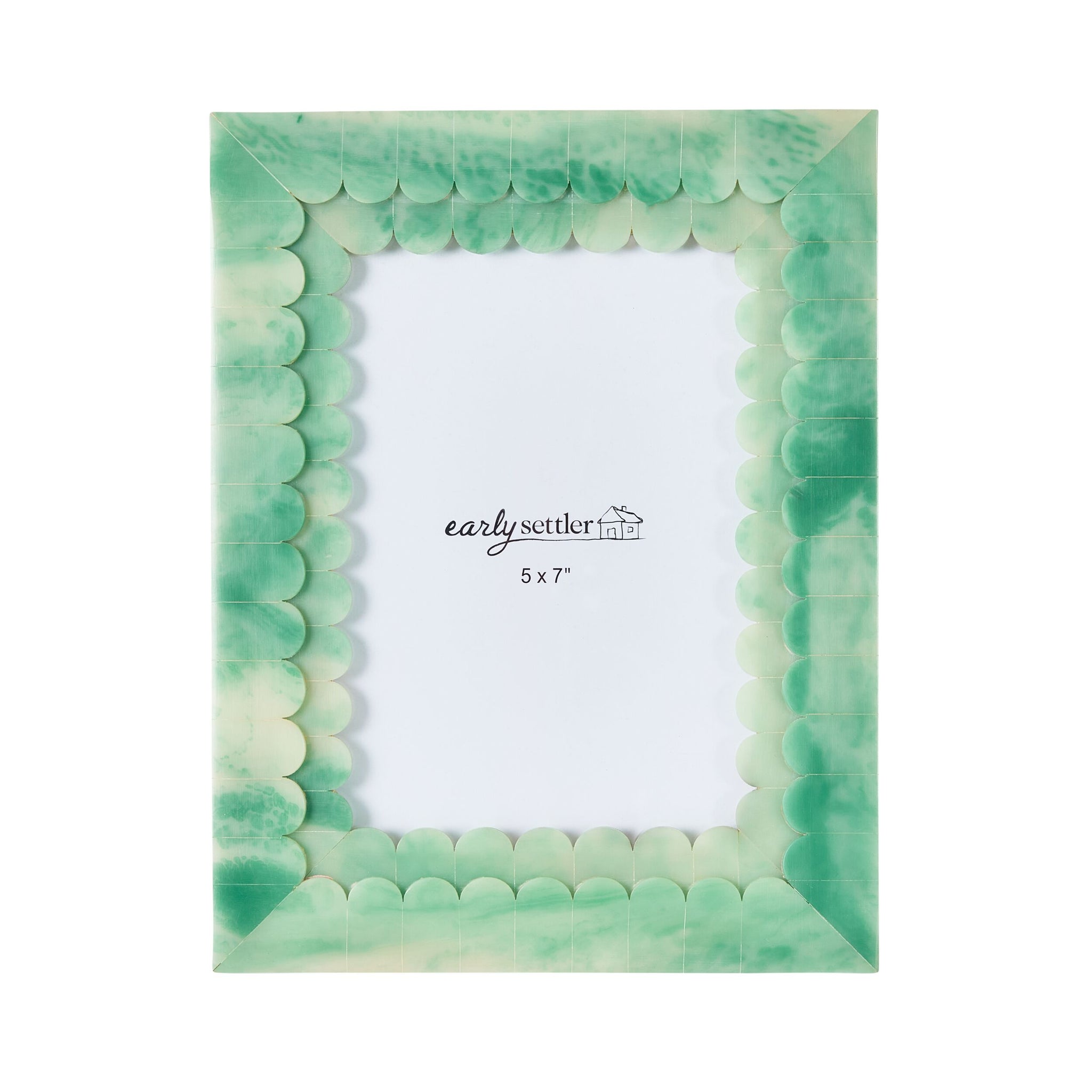 Poppi Resin Mini Scalloped Photo Frame