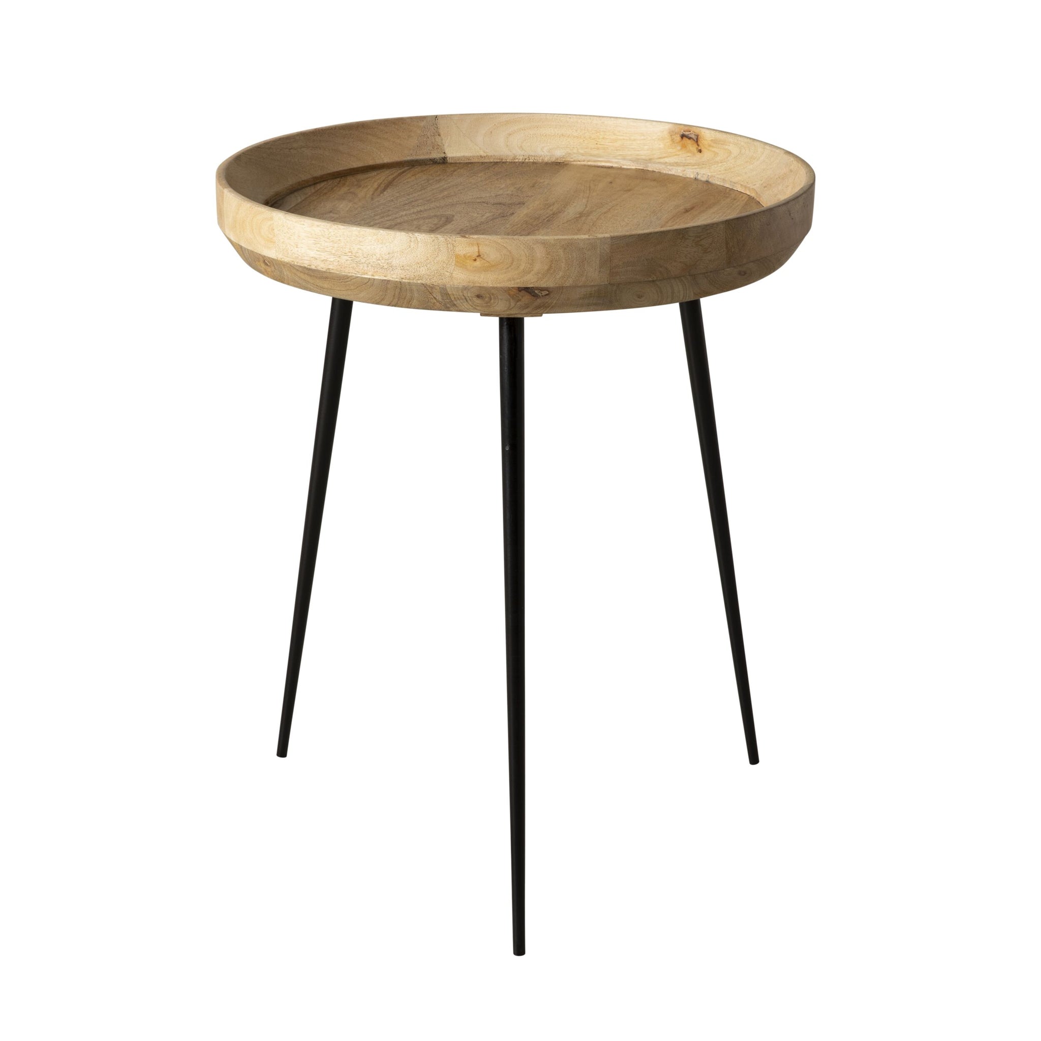 Luna Round Side Table Natural