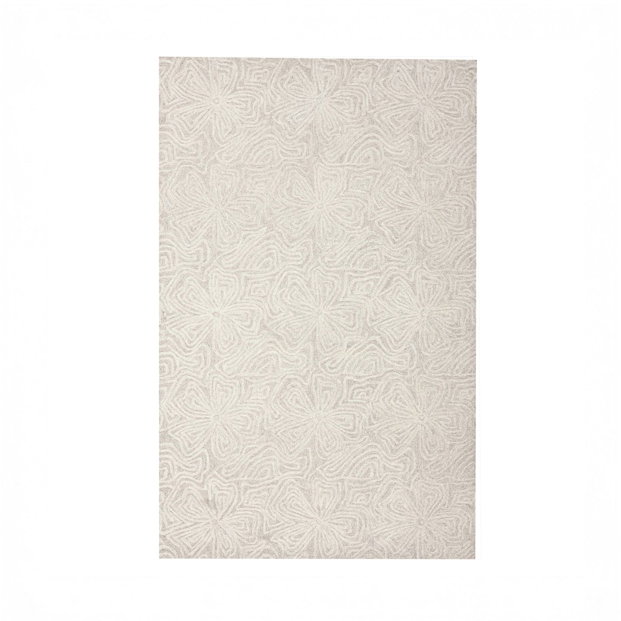 Floral Etchings Wool Rug 150x240cm