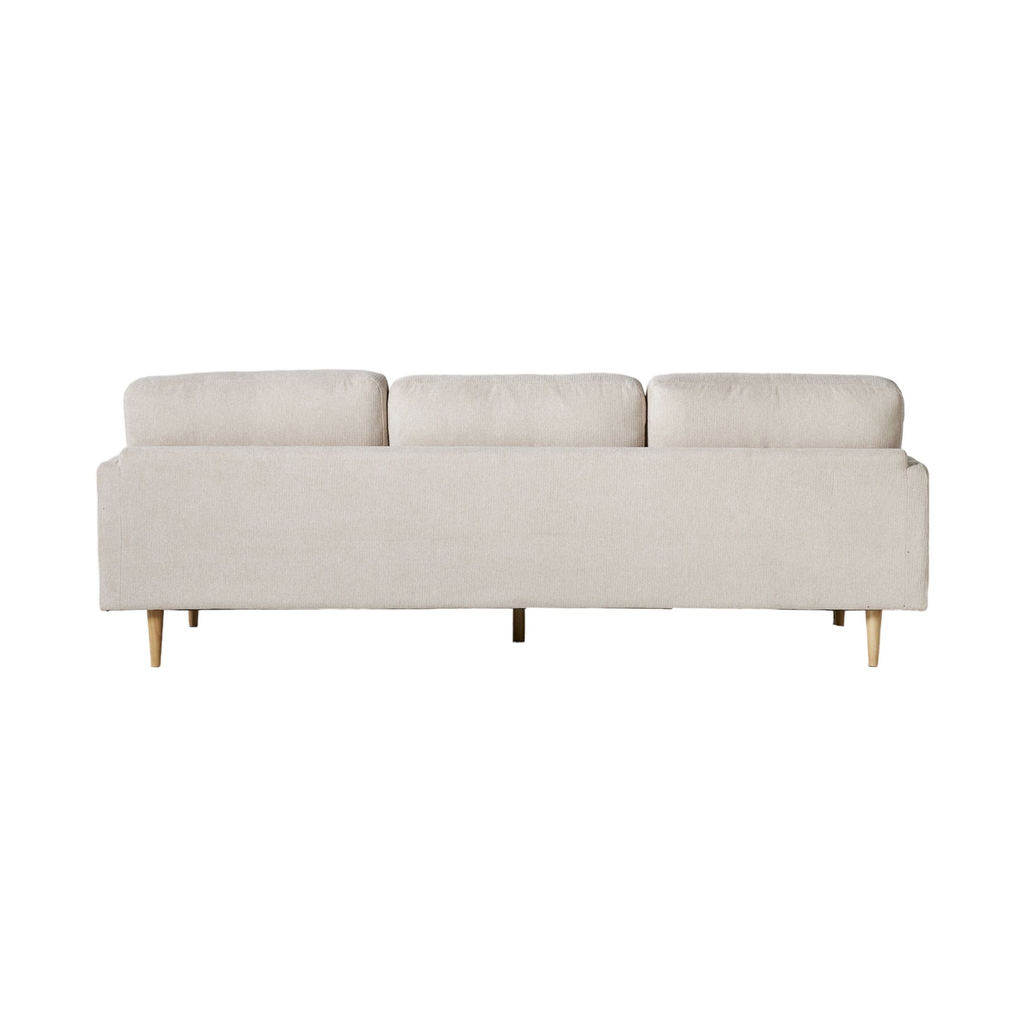 Boden 3 Seater Sofa with Reversible Chaise Sorrento Almond