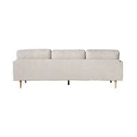 Boden 3 Seater Sofa with Reversible Chaise Sorrento Almond