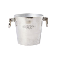 Champagne Bucket Silver 22cm