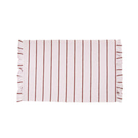 Marais Ruffle Stripe Placemat Merry Berry