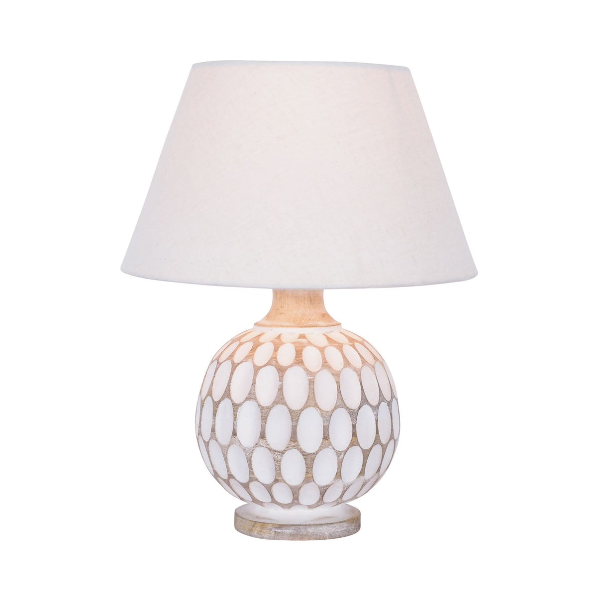 Caspar Wooden Table Lamp 38cm
