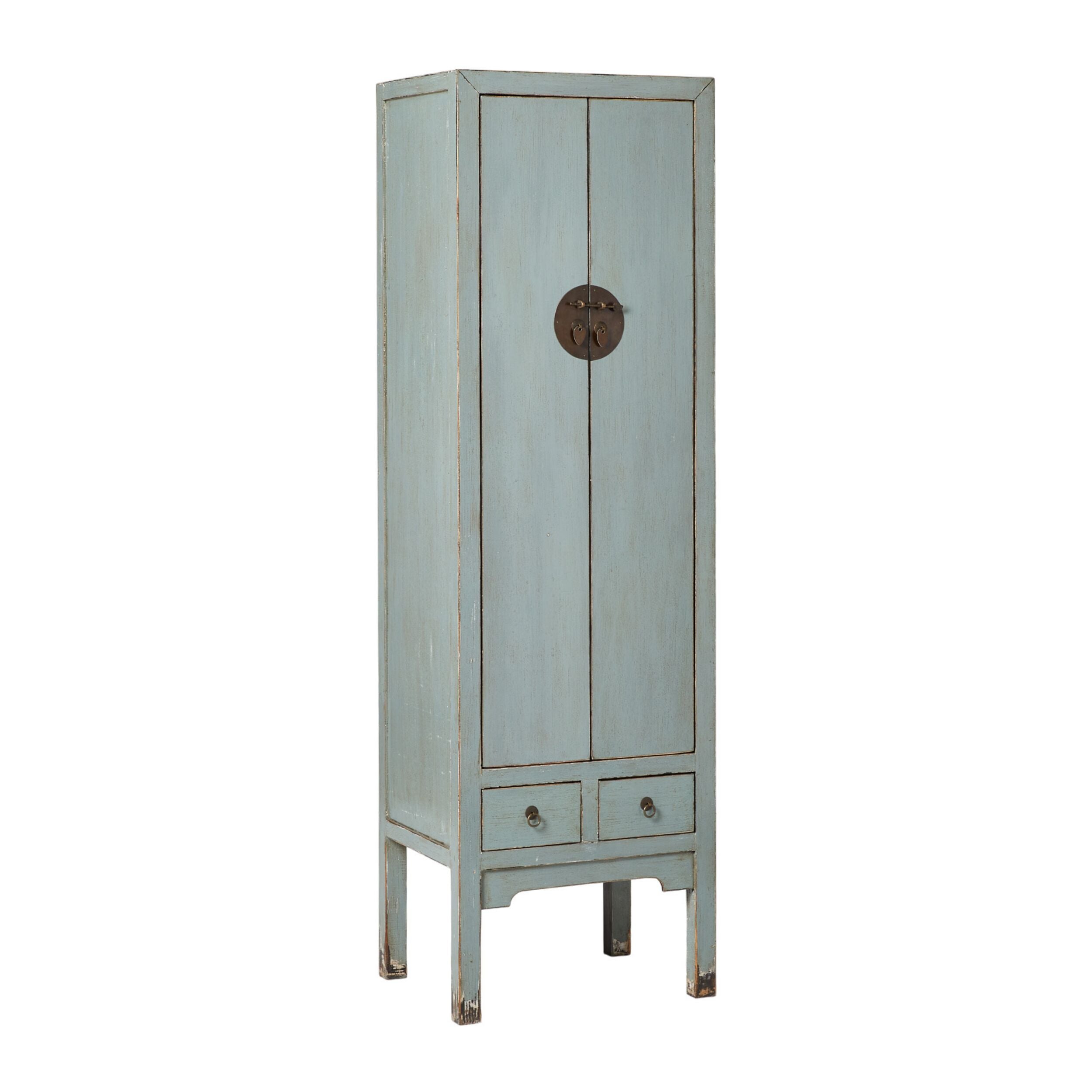 Sansha Narrow Wedding Cabinet Dove Grey