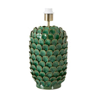 Seascale Table Lamp Green Base Only 21x30cm